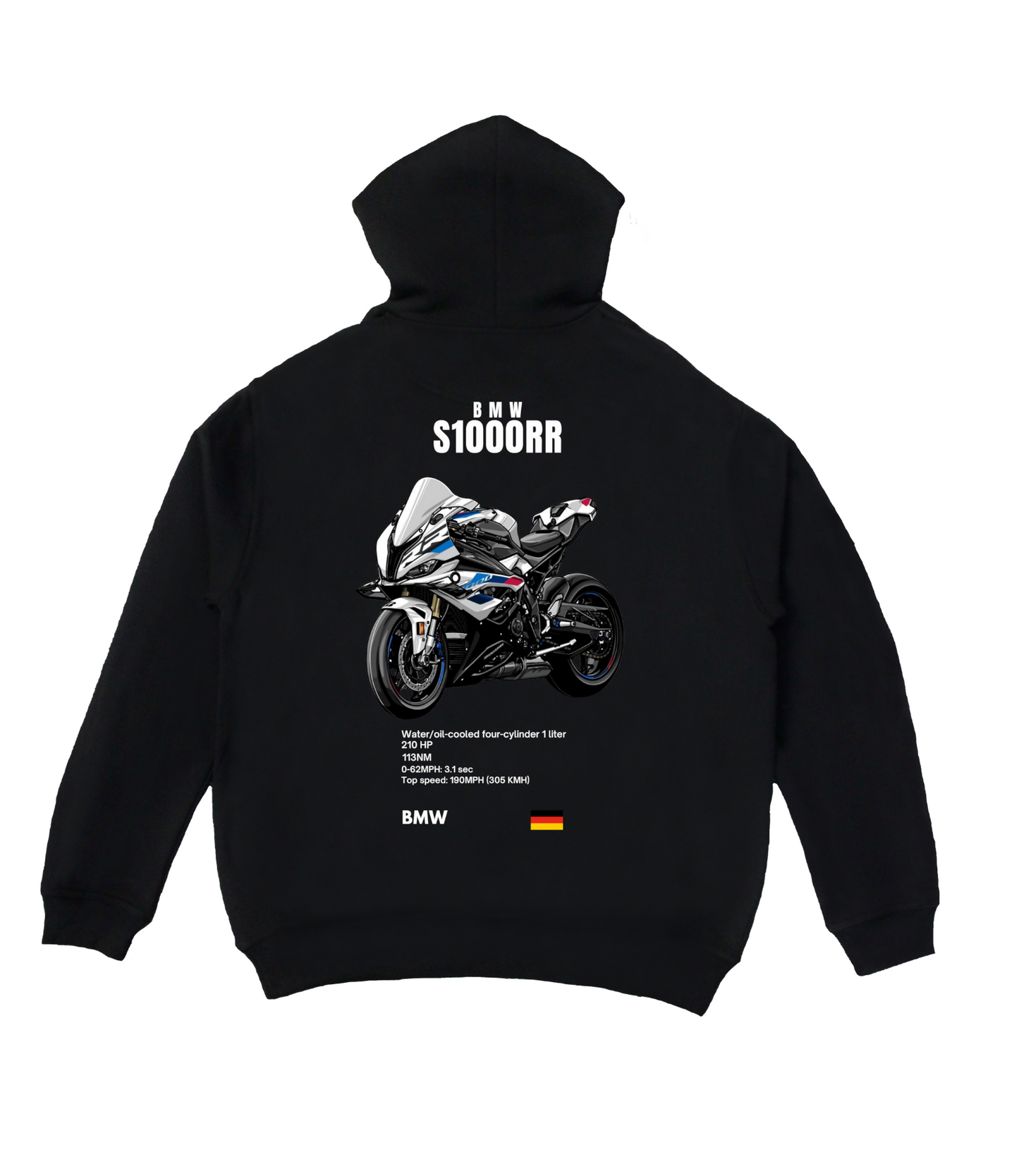 BMW S1000RR Hoodie - Motorrad